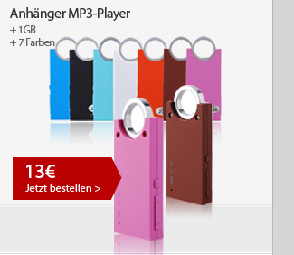 Anhänger MP3-Player