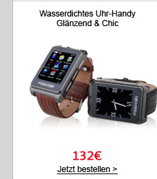 Wasserdichtes Uhr-Handy