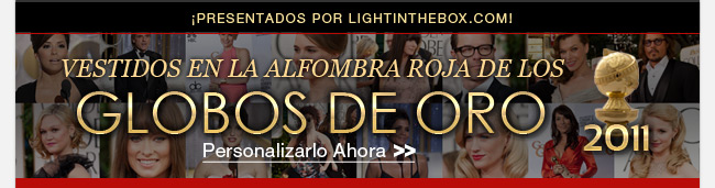 Vestidos en la Alfombra Roja de los Globos de Oro 2011