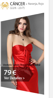 CÁNCER: Naranja, Rojo