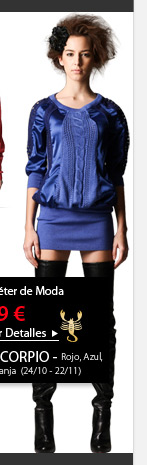 Suéter de Moda