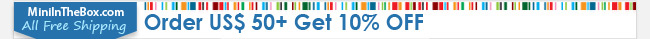 Order US$ 50+ Get 10% OFF
