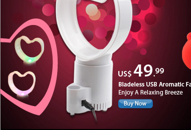 Bladeless USB Aromatic Fan 
