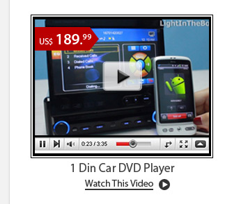 1 Din Car DVD Player
