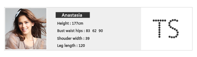 ts stile vintage elevato guaina Abito monospalla (6 colori)