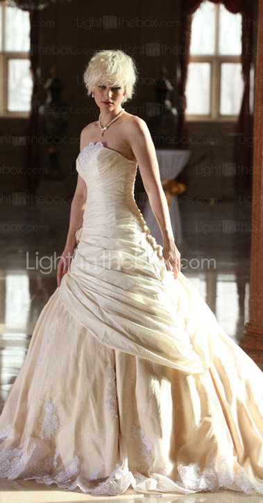 MORGAN - Vestido de Novia de Tafetán