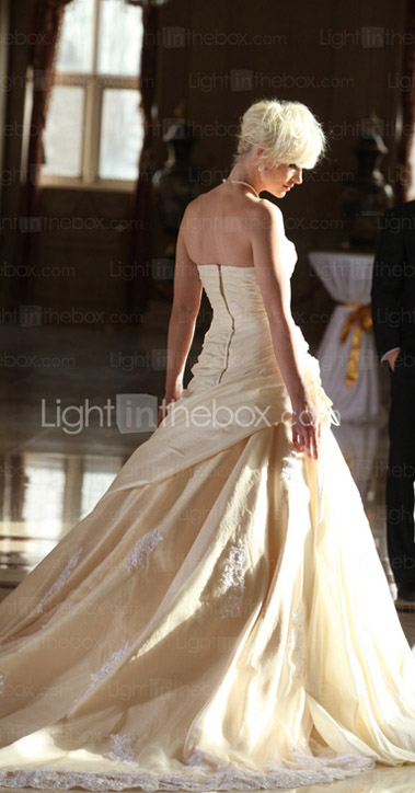 MORGAN - Vestido de Novia de Tafetán