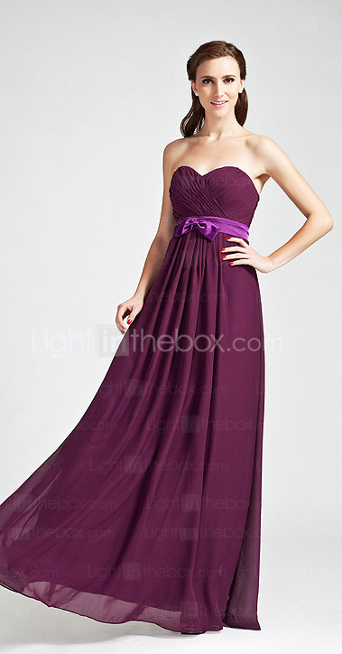 REAGAN - Vestido de Dama de honor de Gasa