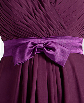 REAGAN - Vestido de Dama de honor de Gasa