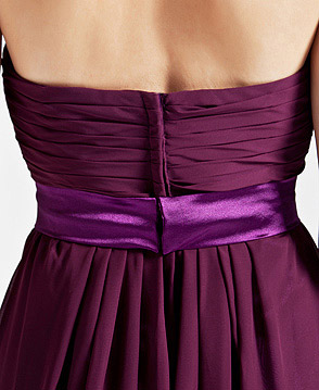 REAGAN - Vestido de Dama de honor de Gasa