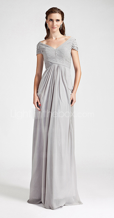 QUEENA - Abito da Damigella in Chiffon