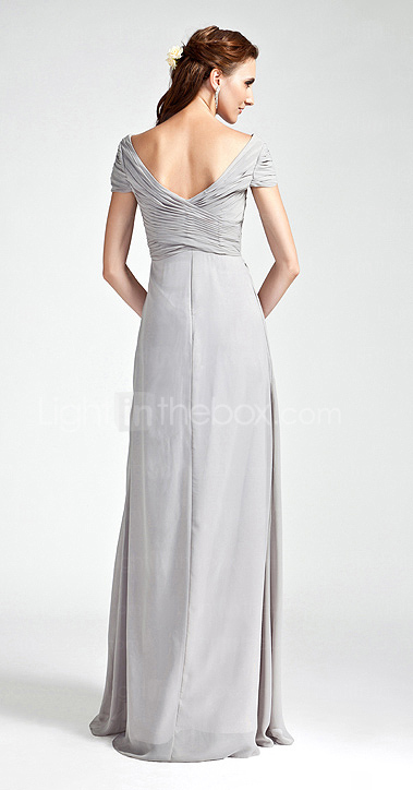 QUEENA - Abito da Damigella in Chiffon