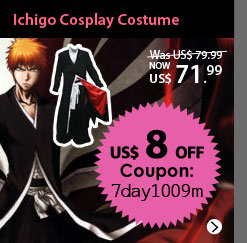 Ichigo Cosplay Costume