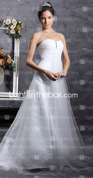 ALECTO - Robe de Mariée Satin Tulle