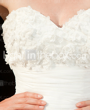 LEONTINA - Kleid für die Braut aus Organza