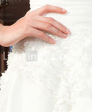 LEONTINA - Kleid für die Braut aus Organza