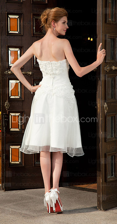 LEONTINA - Kleid für die Braut aus Organza