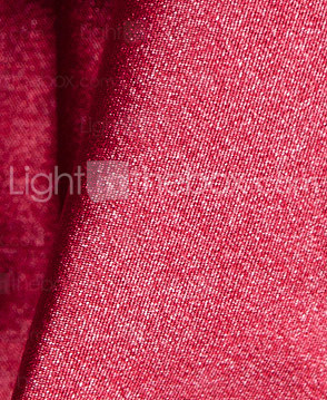  A-line Strapless Knee-length Elastic Woven Satin Cocktail Dress