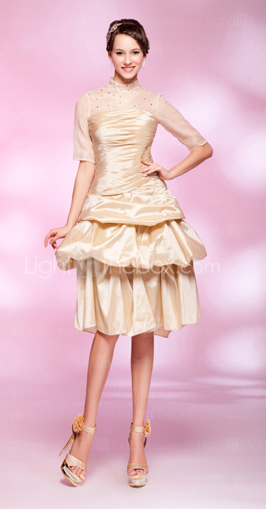 LEANNE - Robe de Cocktail Taffetas