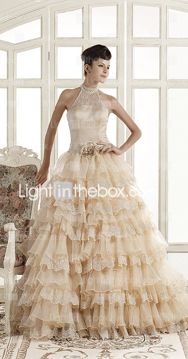 OLYMPE - Abito da Sposa in Organza