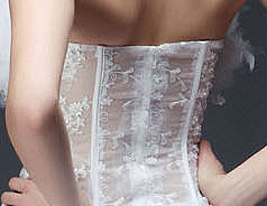 MARIA DOLORES - Abito da Sposa in Organza MARIA DOLORES - Abito da Sposa in Organza