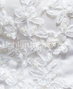 IMEYNA - Vestido de Noiva em Organza e Cetim