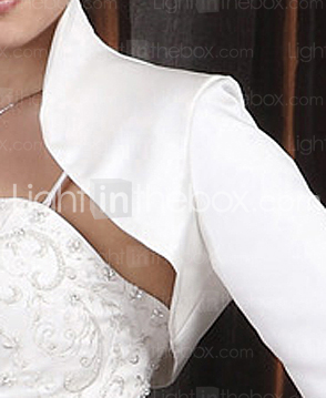 NYX - Robe de Mariée Satin - Châle Inclus