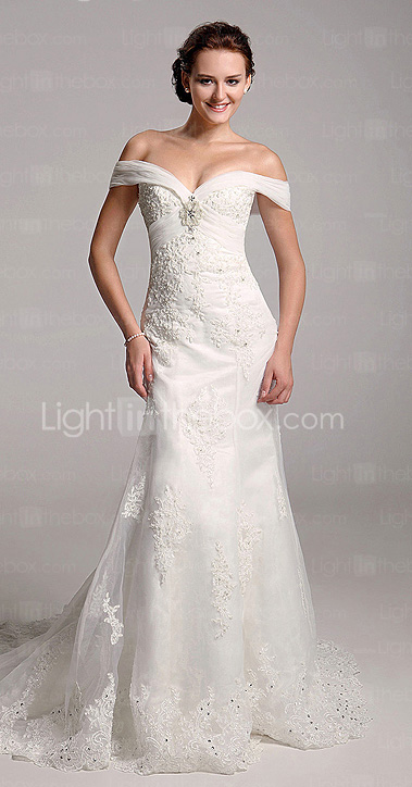 CHANTAL - Kleid für die Braut aus Organza und Satin