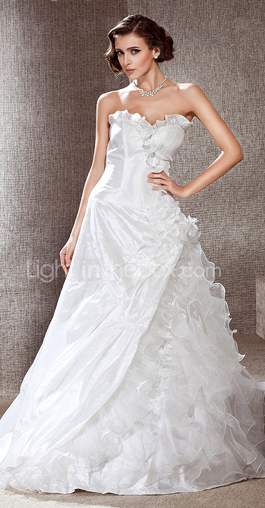 HENNY - Abito da Sposa in Taffetà