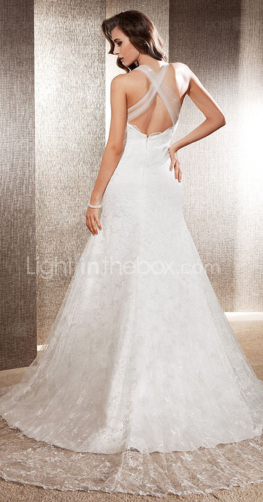 CARRIE - Vestido de Noiva 2012 em Renda e Tule