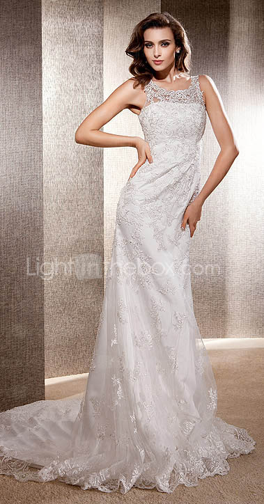 YOLINE - Vestido de Novia de Tul