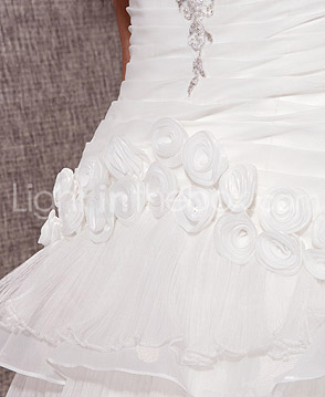 GERTRUDIS - Kleid für die Braut aus Organza