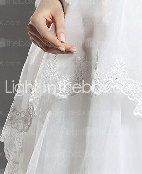CYZARINE - Robe de Mariée Organza Satin
