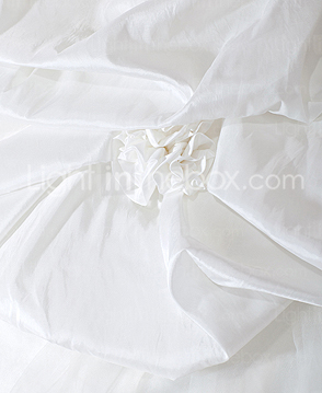 Ball Gown Sweetheart Chapel Train Taffeta Pick-Ups Wedding Dress