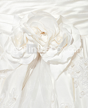 APHRODITE - Abito da Sposa in Raso e Pizzo