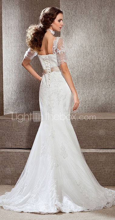 ZOFIA - Abito da Sposa in Pizzo