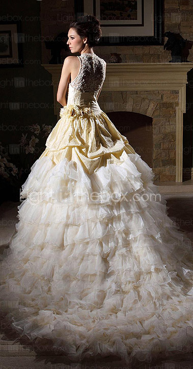 NADRA - Abito da Sposa in Organza e Taffetà