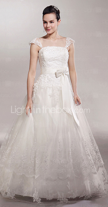 SAMICAH - Robe de Mariée Tulle