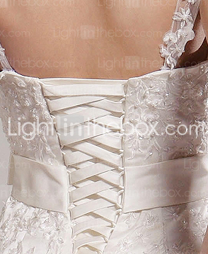 SAMICAH - Robe de Mariée Tulle