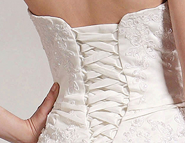 PILAR - Vestido de Noiva em Cetim