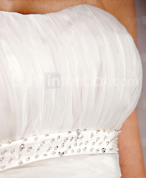 ADAMINA - Kleid für die Braut aus Organza und Spitze