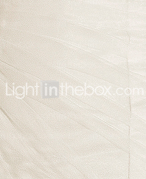 Gorgeous A-line One Shoulder Court Train Organza Wedding Dress 
