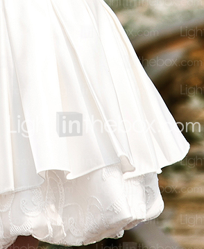 BÉBHIONN - Abito da Sposa in Raso e Pizzo