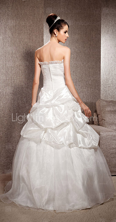 ROTRAUD - Vestido de Noiva em Organza e Tafetá