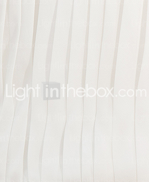 A-line Halter Knee-length Chiffon Wedding Dress 