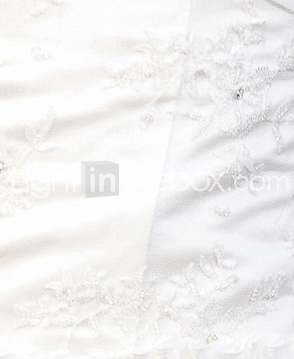 A-line Halter Short/Mini Taffeta Chiffon Lace Wedding Dress 