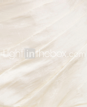 A-line Straps Short/Mini Taffeta Wedding Dress 