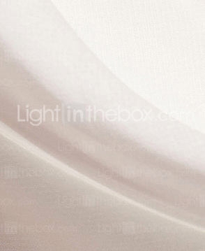 A-line Scoop Court Train Chiffon Wedding Dress 