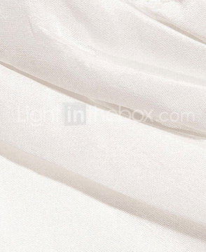 Trumpet/Mermaid Strapless Floor-length Taffeta Lace Wedding Dress 