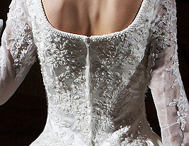 Ball Gown Long Sleeves Cathedral Train Luxury Wedding Dress With Beaded Appliques Ball Gown Long Sleeves Cathedral Train Luxury Wedding Dress With Beaded Appliques